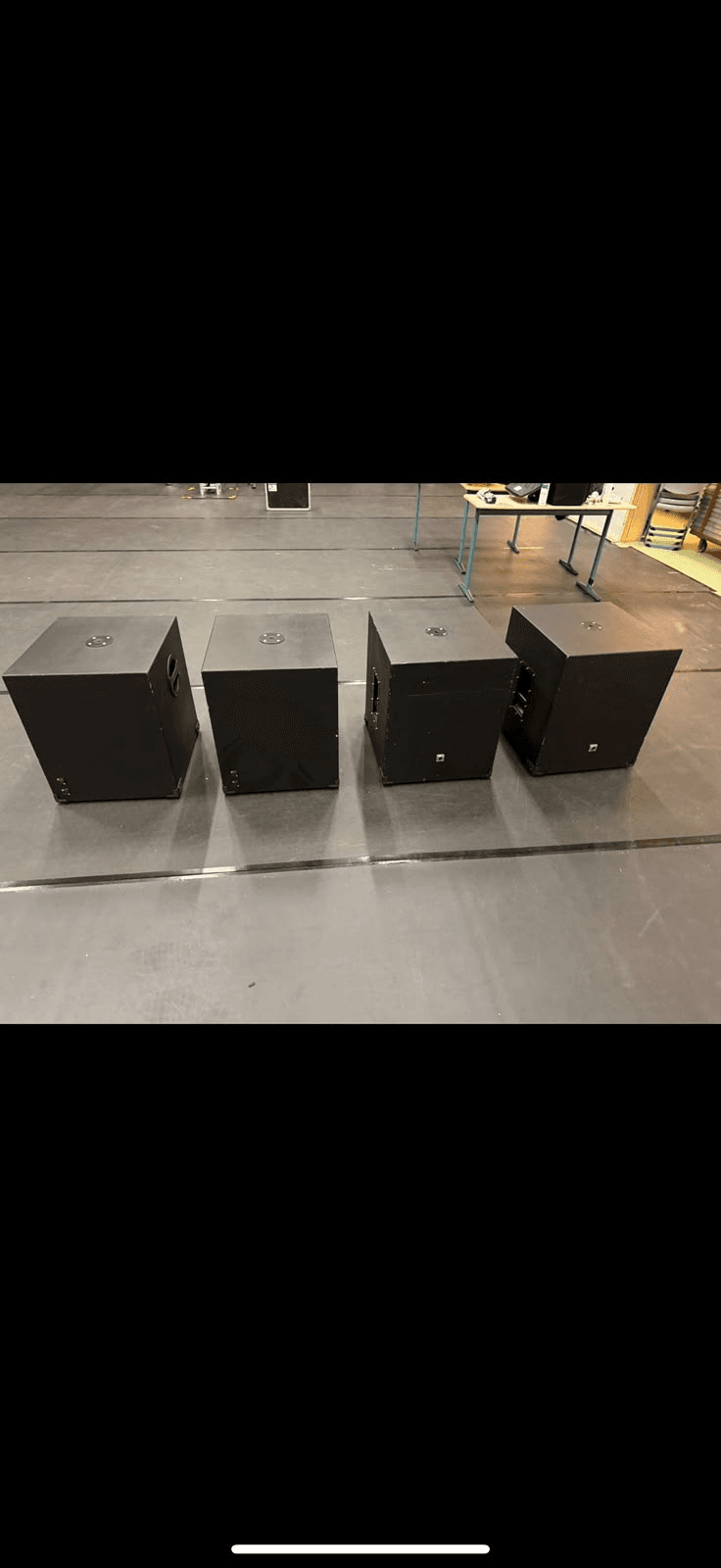 Professionelles Sound-Setup (Subwoofer)